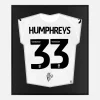 Framed Bashir Humphreys Signed Swansea City Shirt [Lite]