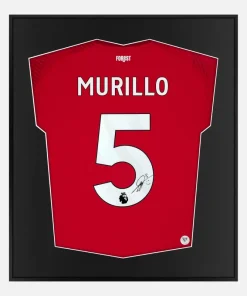 Framed Murillo Signed Shirt, Original Nottingham Forest Home Kit [Lite]