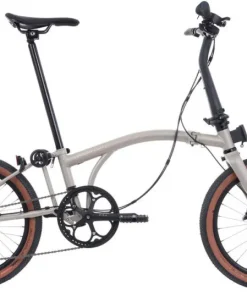 Brompton G Line 8-Speed Folding Bike - Traildust White