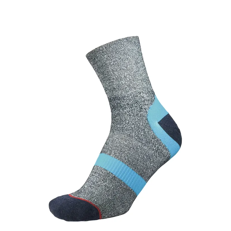 1000 MILE LADIES APPROACH DOUBLE LAYER REPREVE SOCK NAVY MARL
