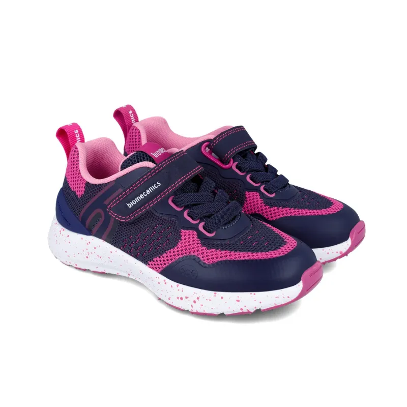 Biomecanics Girls Trainer 241271-C Azul/Fuchsia - Image 2