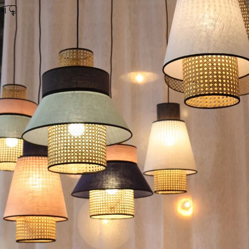 Edo Rattan Modern Pendant Lights - Image 2