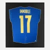 Framed Immobile Signed Shirt, Italy Euro Winners [Lite]