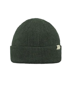BARTS MENS STONEL BEANIE - ARMY GREEN