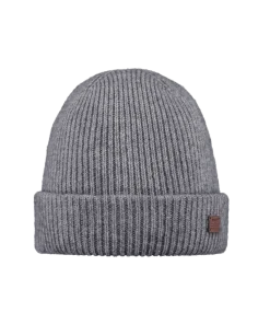 BARTS MENS VALBEZ BEANIE - HEATHER GREY