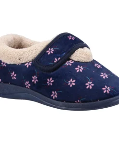 Fleet & Foster Tunnis Slippers Navy