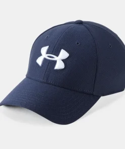 UNDER ARMOUR MENS CAP - M/L - NAVY/WHITE