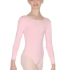 ROCH VALLEY GYMNASTICS DONNA LEOTARD - PALE PINK