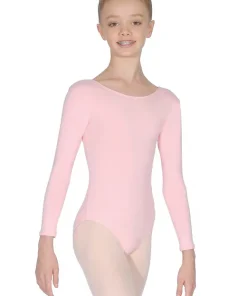 ROCH VALLEY GYMNASTICS DONNA LEOTARD - PALE PINK