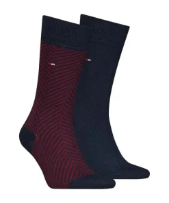 Tommy Hilfiger Mens 2 Pairs Socks Navy