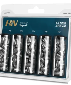 H&N Slug HP .249 (.25 6.34mm) Pellets Sampler Set by H&N