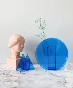 Light Transit Acrylic Vase & Desktop Accent - Final Sale