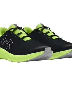 Under Armour Boys Trainer BGS Charged Pursuit 3 BL Black/Morph Green