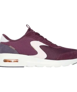 Skechers Womens Trainer Skech-Air Court Air Wave Burgundy/Multi