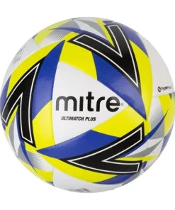 MITRE ULTIMATCH PLUS MATCH BALL BLUE/YELLOW/BLACK