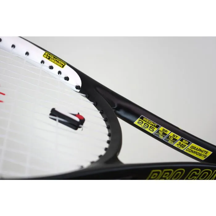 KARAKAL PRO COMPOSITE TENNIS RACKET - BLACK/WHITE - Image 2