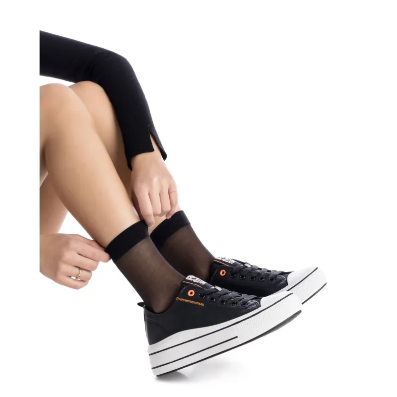 Refresh Womens Trainer 172366 Black - Image 2