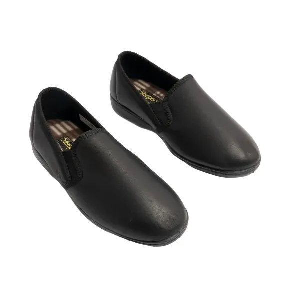 Sleepers Mens Hadley Slipper Black