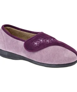 Sleepers Womens Gemma Slipper Purple