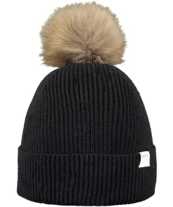 BARTS CINDER KIDS BOBBLE HAT - BLACK - 4-8 YRS