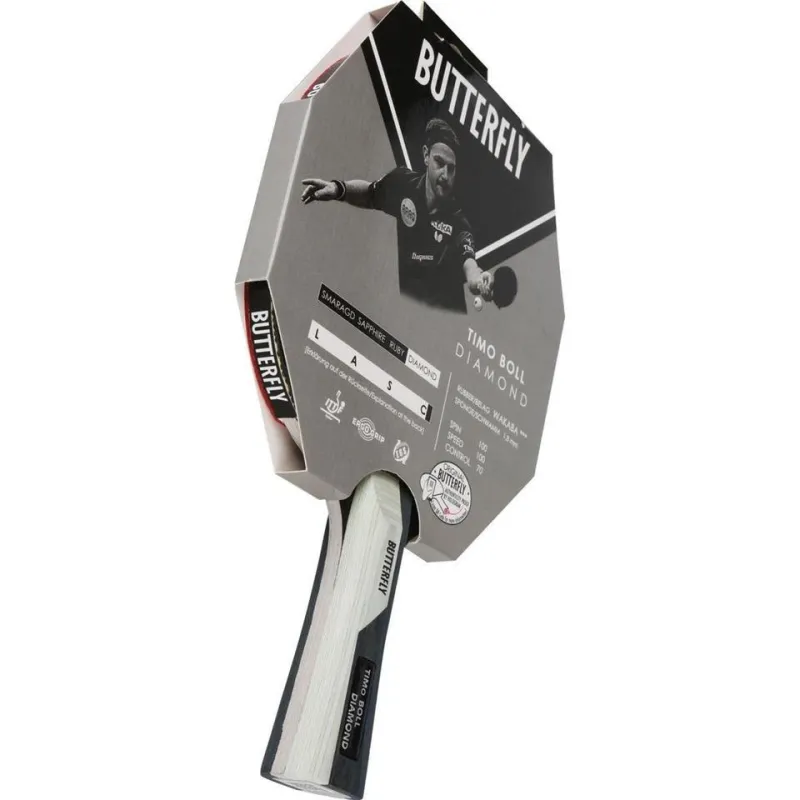 RANSOME TIMO BOLL DIAMOND TABLE TENNIS BAT