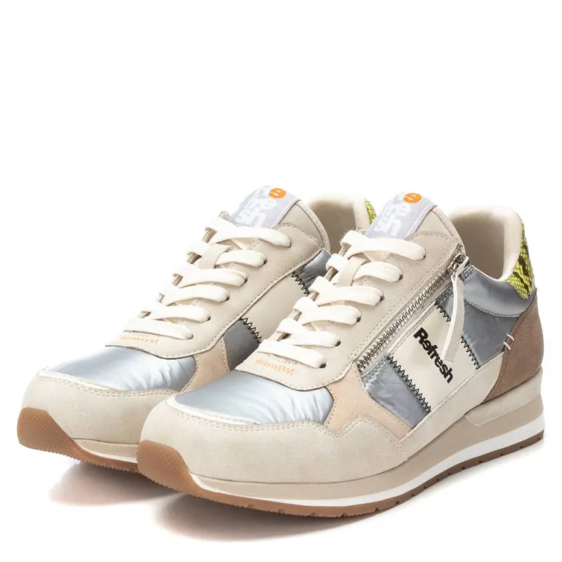 Refresh Womens Trainer 172329 Beige - Image 3