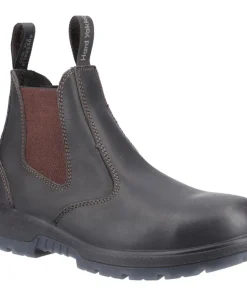 Hard Yakka Outback Safety Dealer Boot Brown