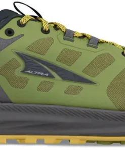 Altra Lone Peak 9 Waterproof Mens Trail Running Shoes - Green