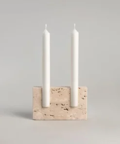 Cyprus Natural Stone Candle Holder