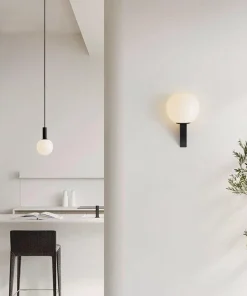 Einar Minimalist Lines LED Corner Wall Lamp