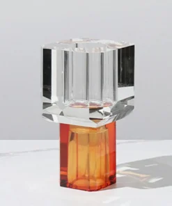 Luxury Crystal Block Vase