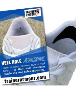 Trainer Armour Big Heel Hole Preventer Black