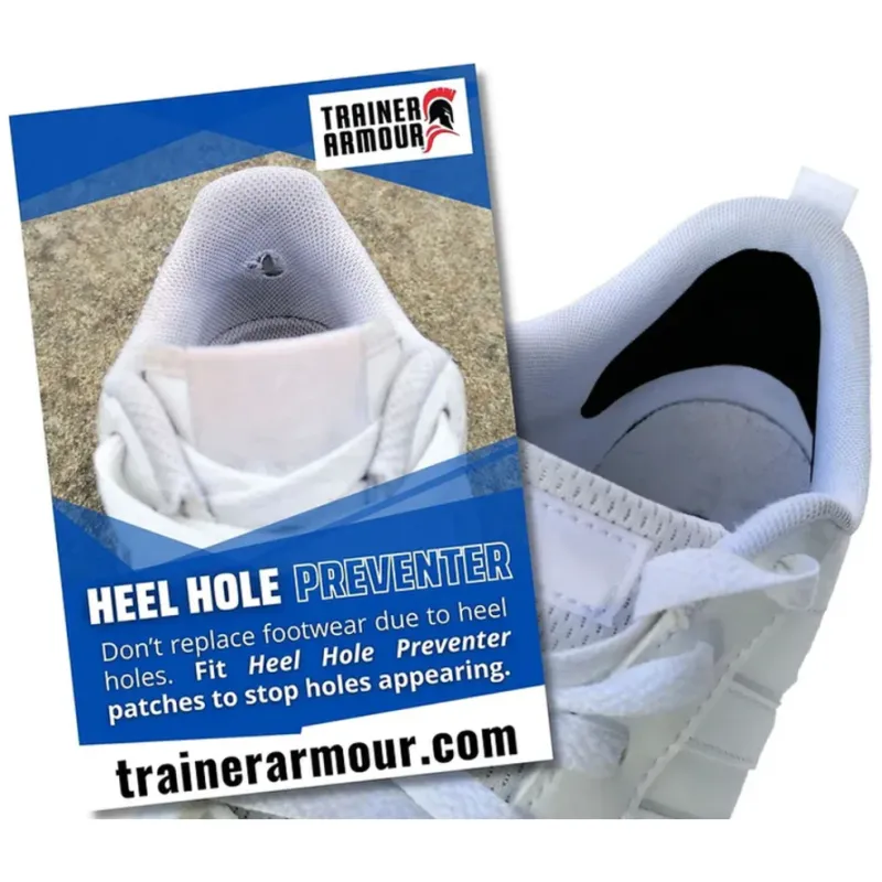 Trainer Armour Big Heel Hole Preventer Black