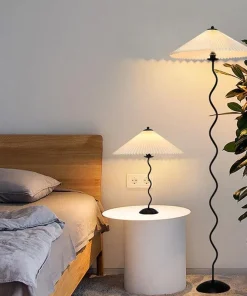 Lala Luxe Curve Table & Floor Lamp