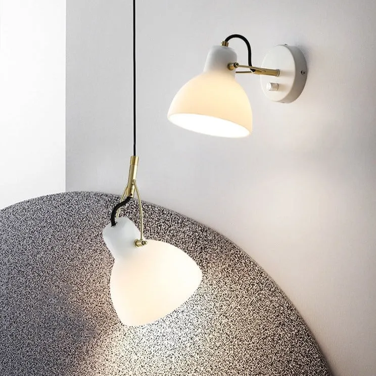 Misty Modern Glass LED Wall Light - Image 2