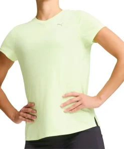 Puma Run Favourite Velocity Short Sleeve Womens Running Top - Green