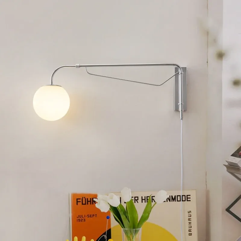 Chrome Rocker Wall Lamp - Image 2