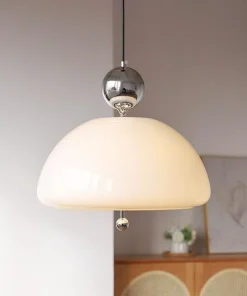 Olivia Vintage Bell Glass LED Pendant Lamp