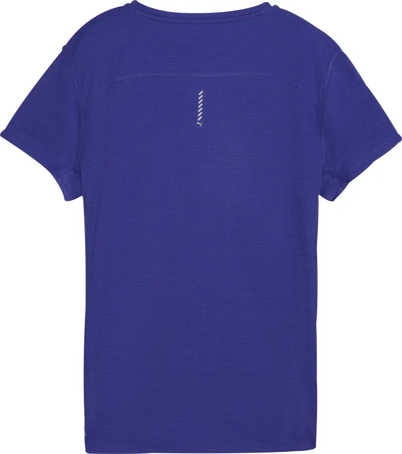 Puma Run Favourite Velocity Short Sleeve Womens Running Top - Blue - Image 2