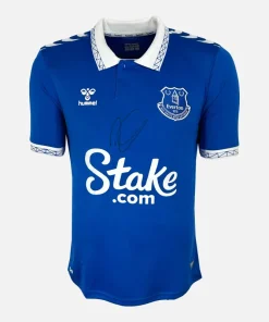 Dominic Calvert-Lewin Signed Everton Shirt 2023-24 Home [Front]