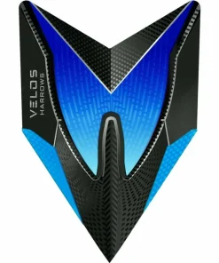 HARROWS VELOS 100 MICRON DART FLIGHTS BLUE
