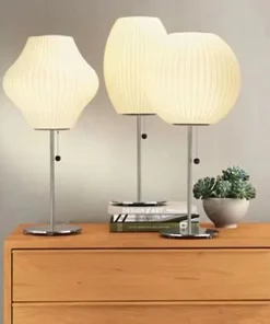 Silk Lights Fabric Table & Floor Lamp