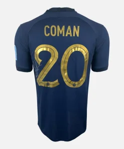Kingsley Coman Signed France Shirt 2022 World Cup [20]