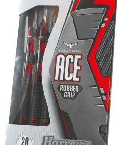 HARROWS ACE RUBBER COATED BRASS DARTS