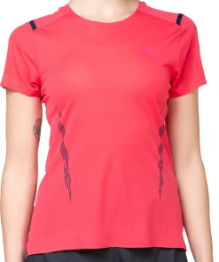 Ronhill Tech Race Short Sleeve Womens Running Top - Pink