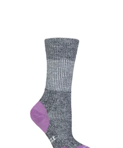 1000 WOMENS FUSION WALK SOCK NAVY/MARL