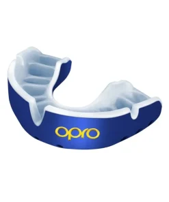 OPRO ADULT G5 GOLD MOUTH GUARD - BLUE/PEARL
