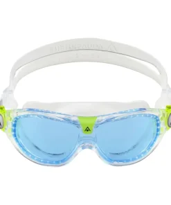 AQUASPHERE JUNIOR SEAL KID2 TRANSPARENT/LIME SWIMMING GOGGLES