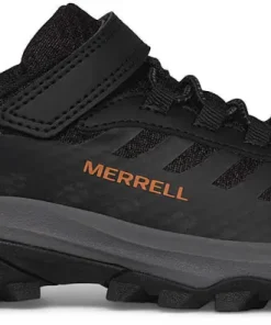 Merrell Moab Speed 2 A/C Waterproof Childrens Walking Shoes - Black