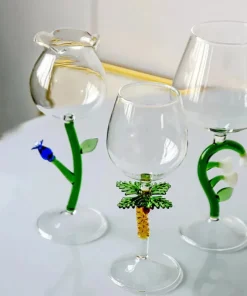Enchanted Garden Wine Glass